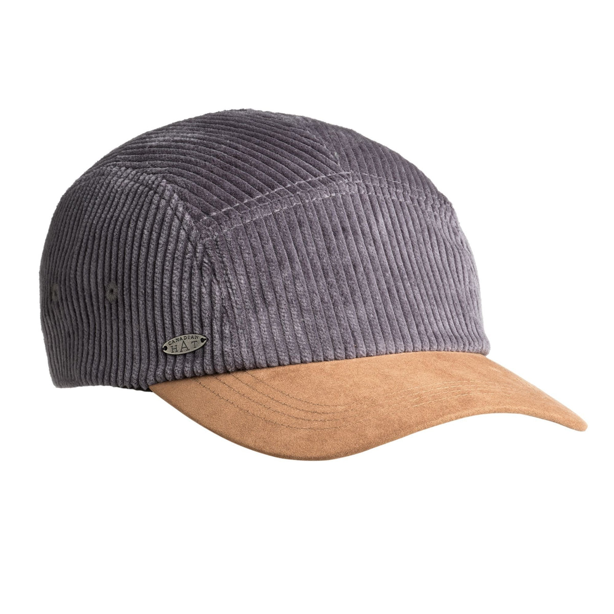 COLTON - CASQUETTE EN VELOURS CÔTELÉ FAUX DAIM