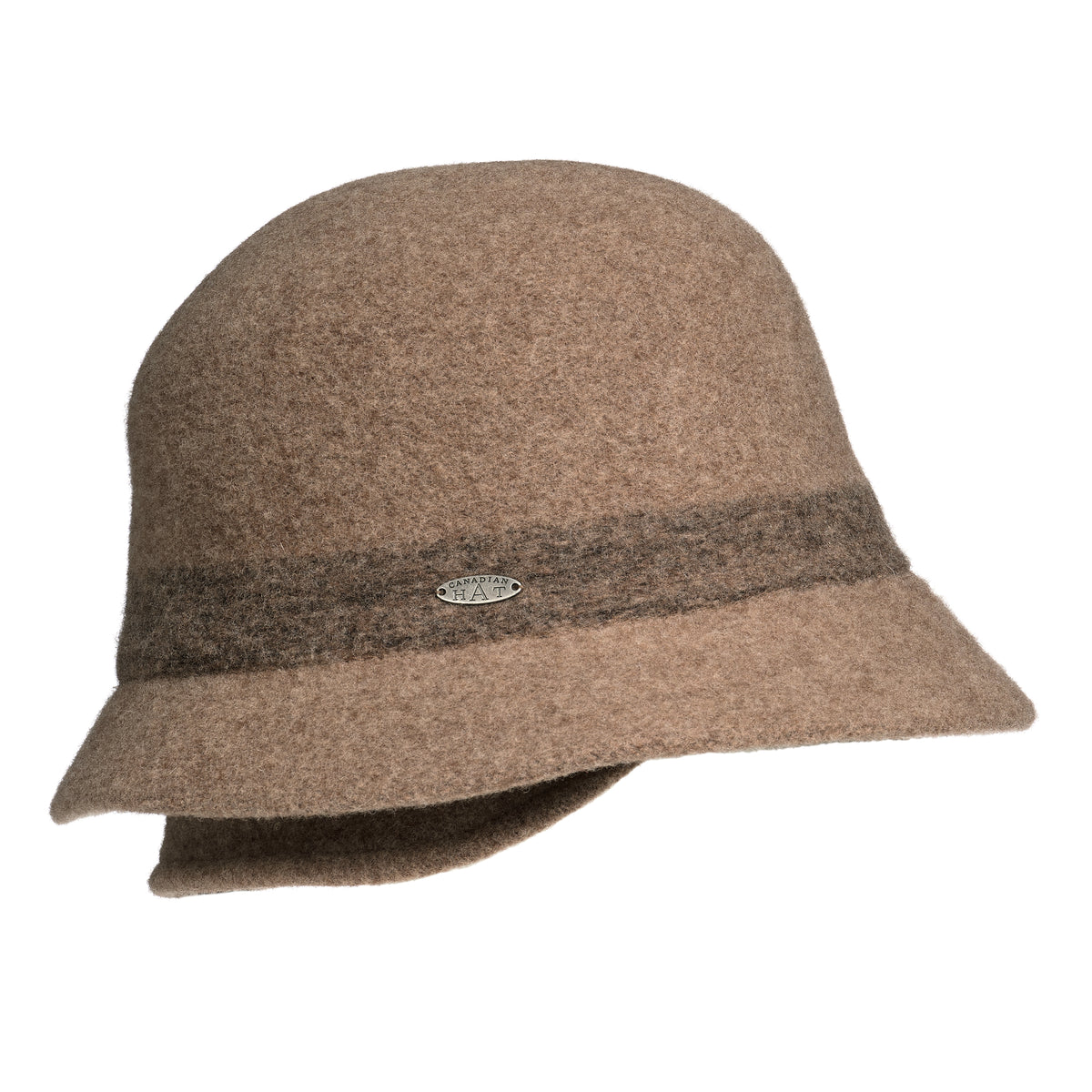 CLAUDEL - CHAPEAU CLOCHE AVEC RABAT D'OREILLE