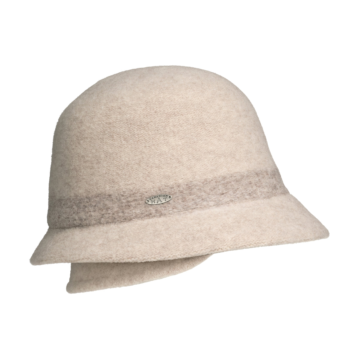 CLAUDEL - CHAPEAU CLOCHE AVEC RABAT D'OREILLE