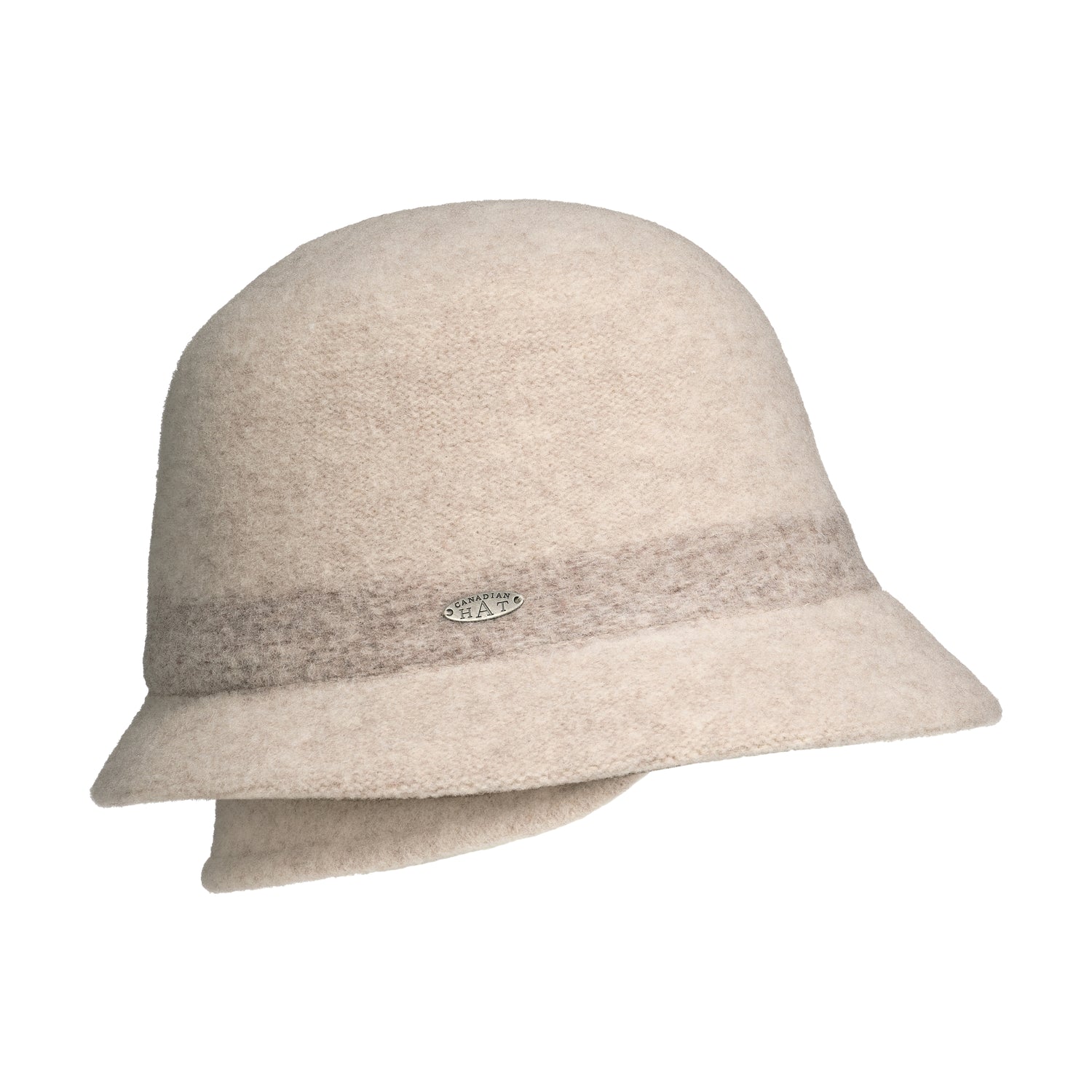 CLAUDEL - CHAPEAU CLOCHE AVEC RABAT D'OREILLE