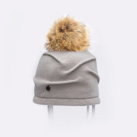 CLARETA - TUQUE ORMOS PLISSÉE AVEC POMPON
