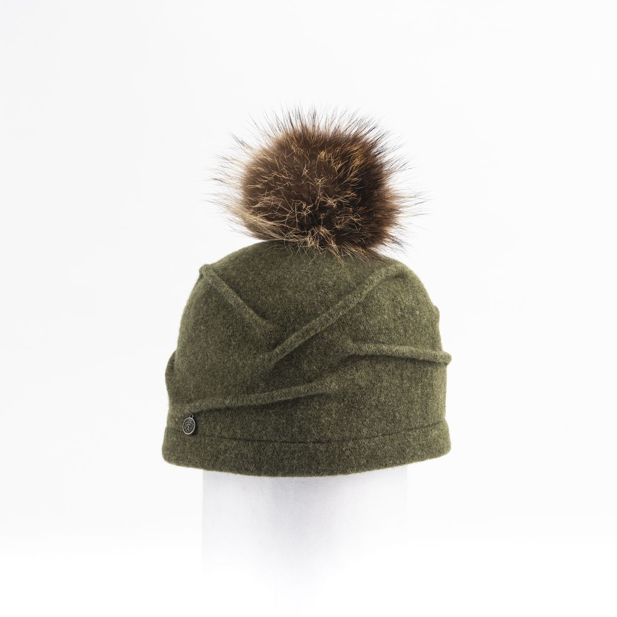CLARETA - TUQUE ORMOS PLISSÉE AVEC POMPON