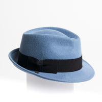 FAUSTIN - CHAPEAU FEDORA UNISEXE EN FEUTRE AVEC BOUCLE