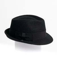 FAUSTIN - CHAPEAU FEDORA UNISEXE EN FEUTRE AVEC BOUCLE