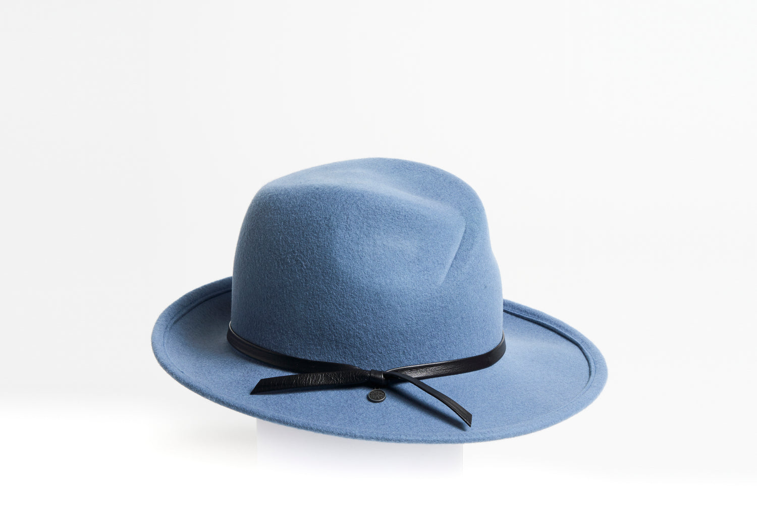FELSIAN - CHAPEAU FEDORA EN FEUTRE AVEC CORDON EN CUIR