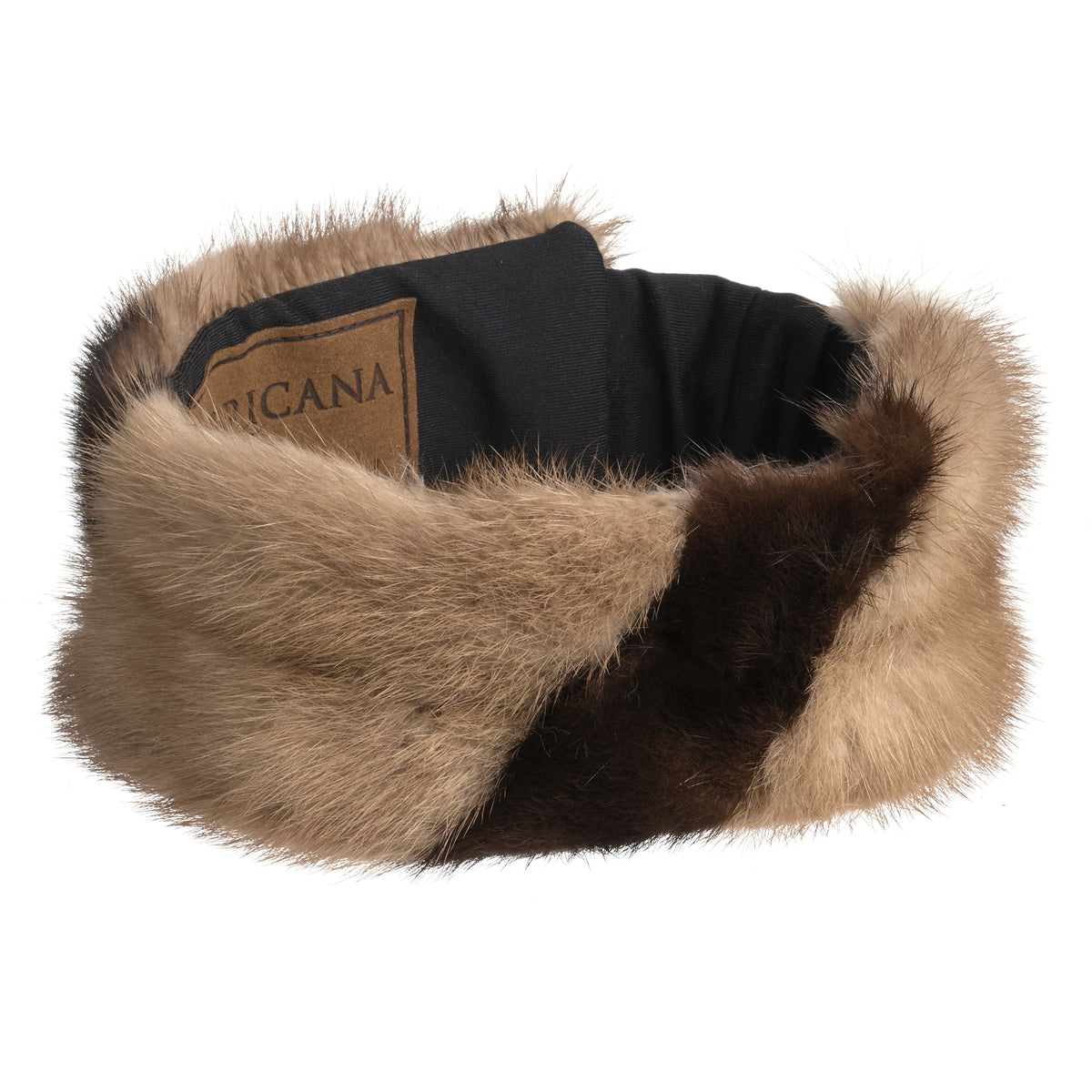 HAYDEE F - HEADBAND W UPCYCLED FUR