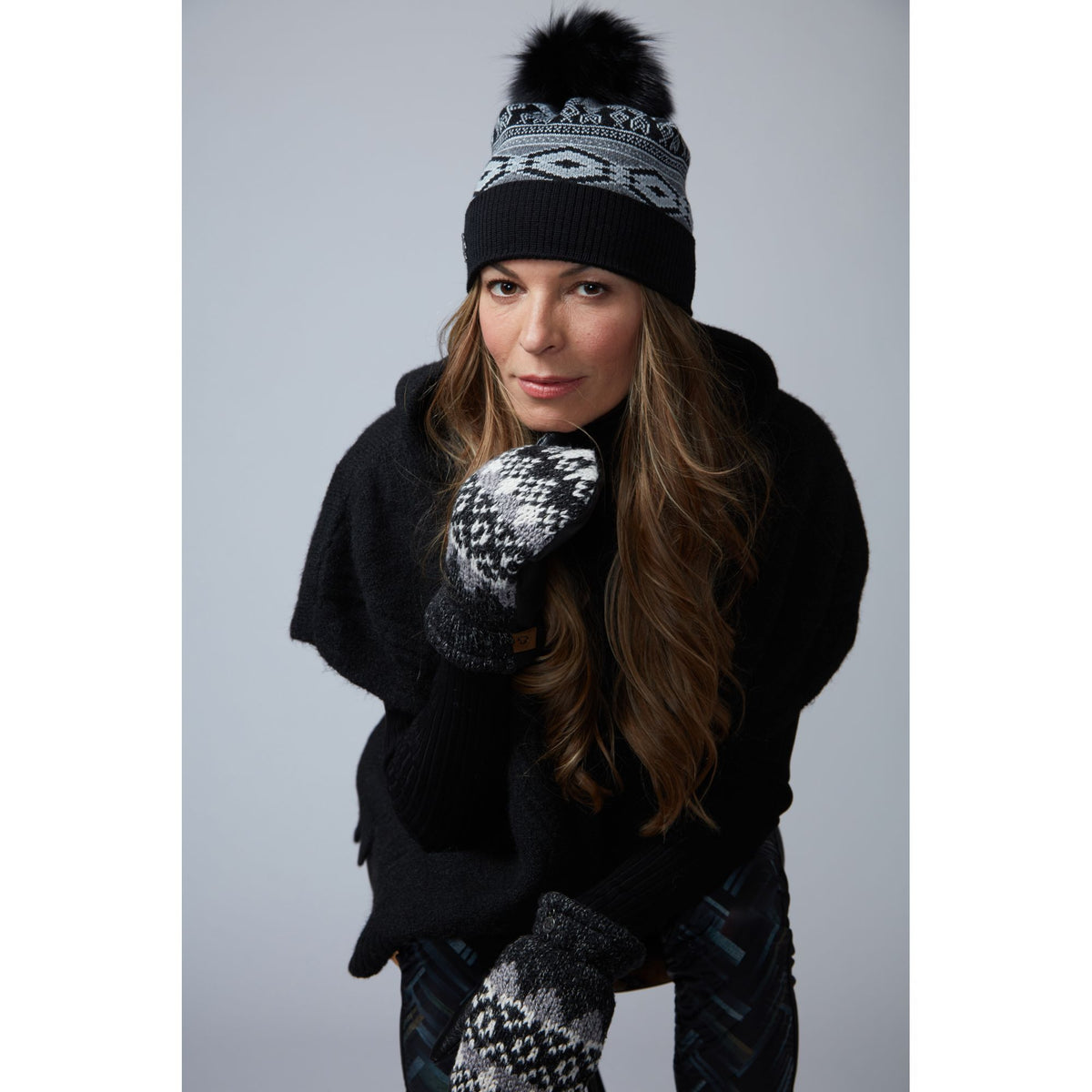 SOREL - PONCHO SCARF PL