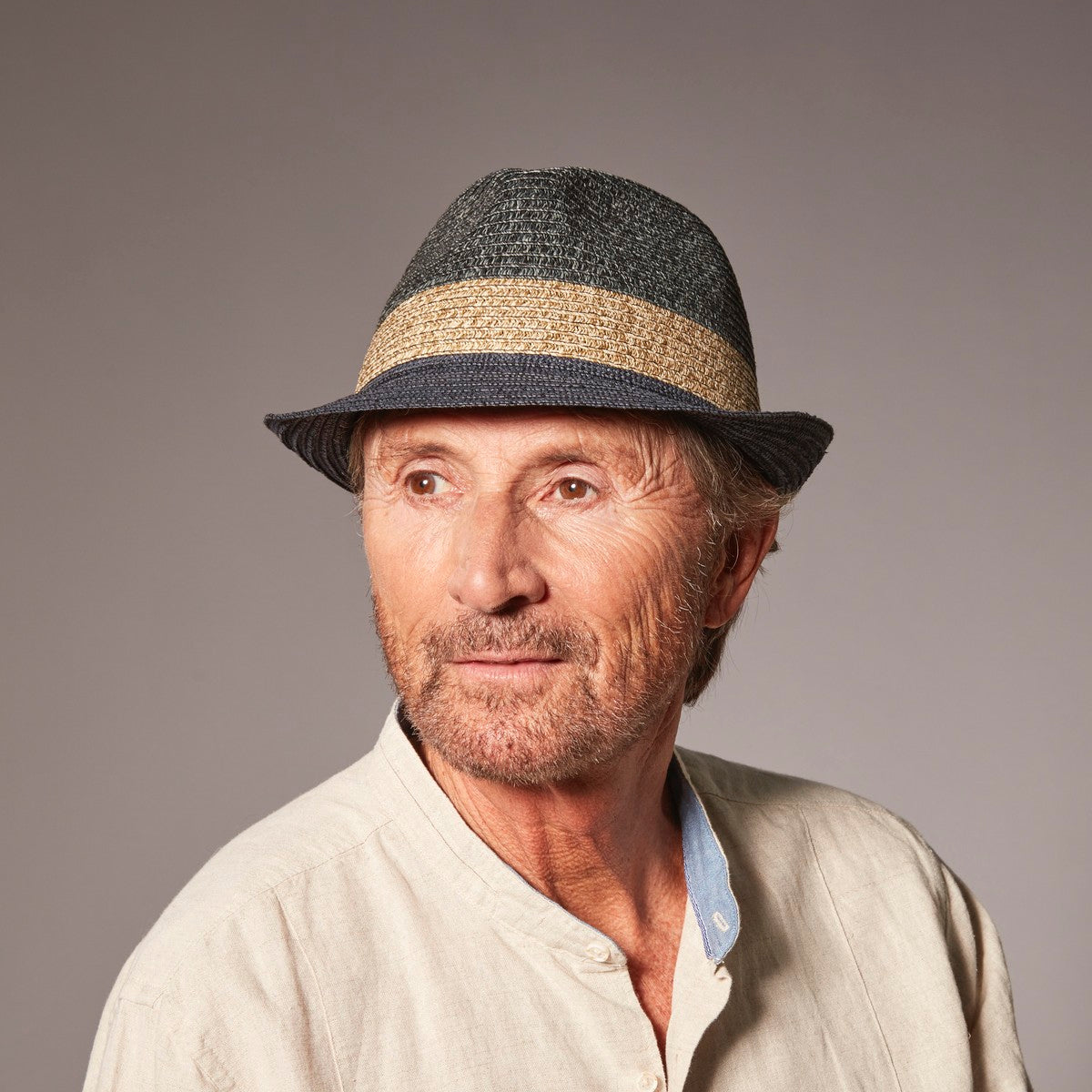 FELIX FEDORA HAT IN PAPER STRAW