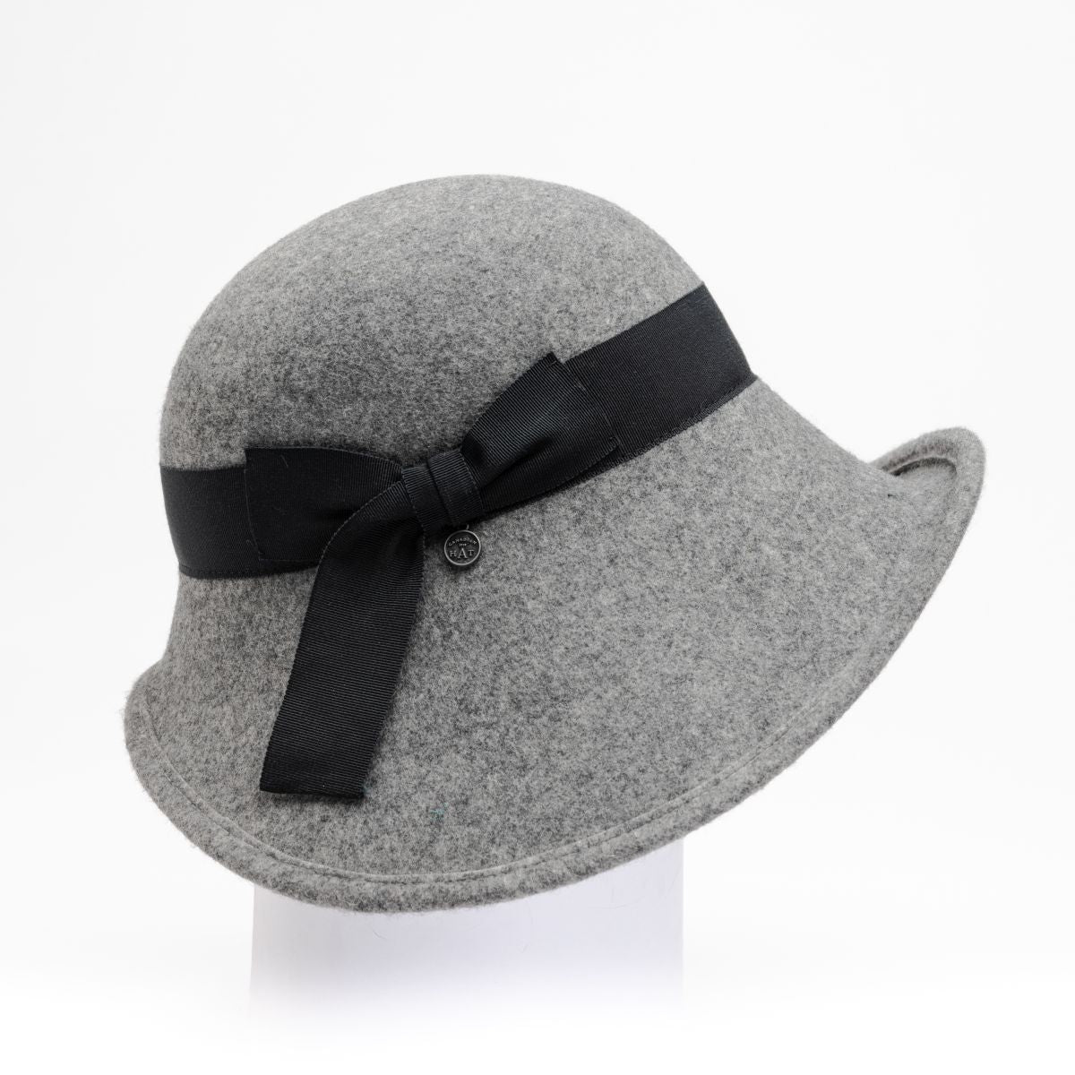 ROSE - GRAND CLOCHE EN LAINE AVEC BOUCLE