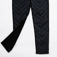 QUILTED CHEVRON PANTS