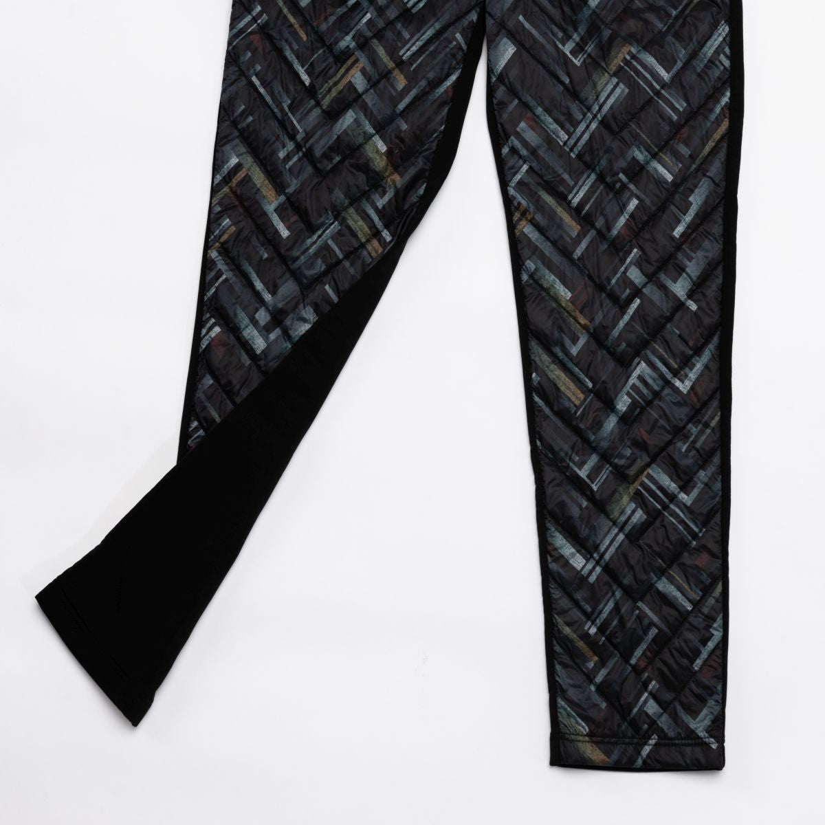 QUILTED CHEVRON PANTS