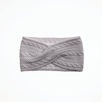 CASHMERE CABLE HEADBAND